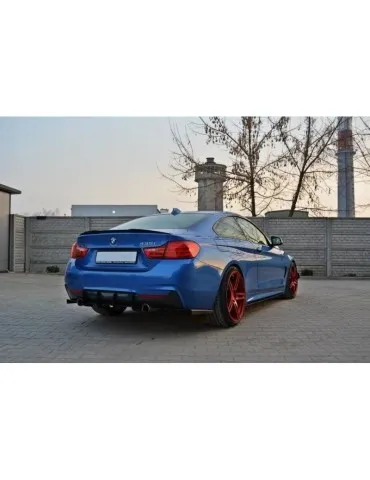 Diffuseur Arrière / Lame de Pare-chocs Arrière BMW 4 F32 M-PACK - Maxton