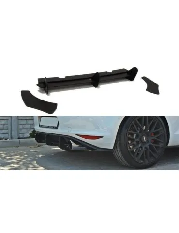 VW GOLF MK7 GTI Diffuseur Arrière / Lame de Pare-chocs Arrière - Maxton