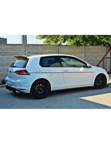 VW GOLF MK7 GTI Diffuseur Arrière / Lame de Pare-chocs Arrière - Maxton