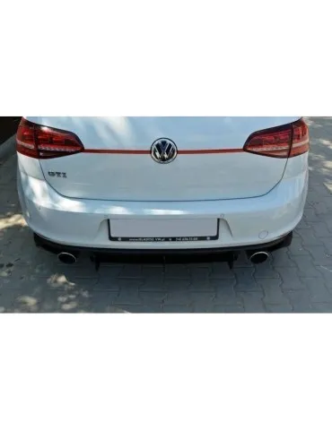 VW GOLF MK7 GTI Diffuseur Arrière / Lame de Pare-chocs Arrière - Maxton