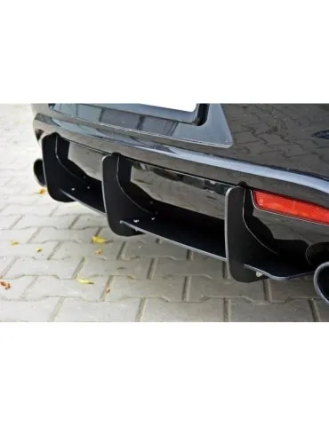 VW SCIROCCO R Diffuseur Arrière / Lame de Pare-chocs Arrière - Maxton