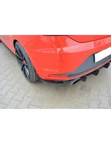 SEAT LEON III CUPRA Diffuseur Arrière / Lame de Pare-chocs Arrière - Maxton