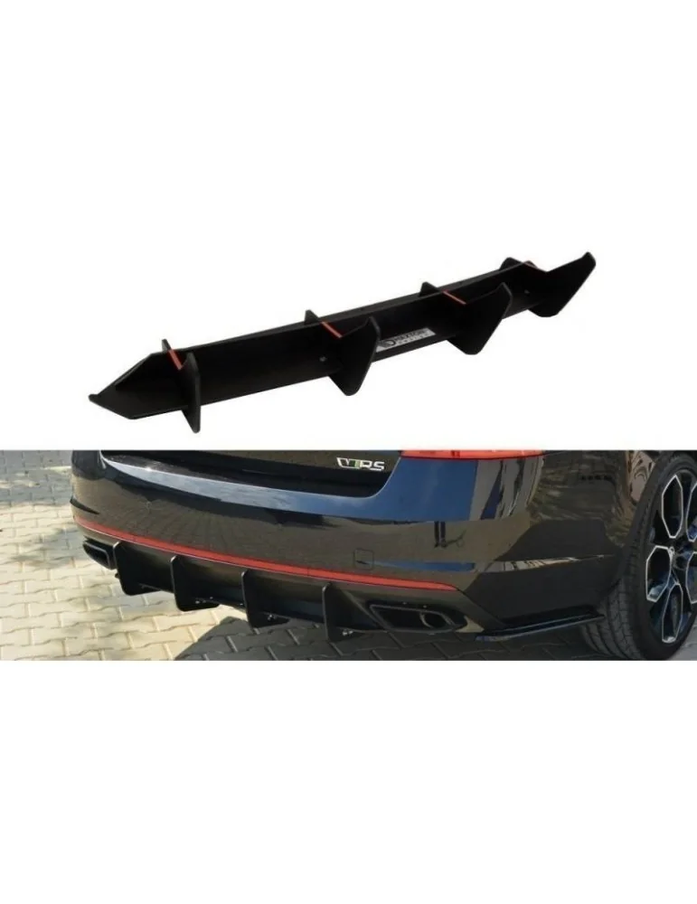 Diffuseur Arrière SKODA OCTAVIA RS MK3 / MK3 FL Hatchback / Estate - Maxton