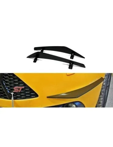 Déflecteurs d'air (Ailes Du Pare-chocs Avant) FORD FOCUS ST MK3 - Maxton