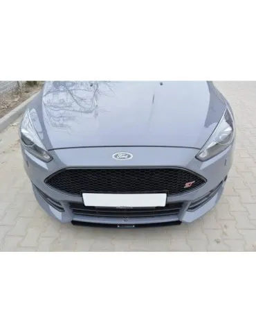 Lame de Pare-chocs sport Avant V.3 FORD FOCUS ST MK3 FL - Maxton