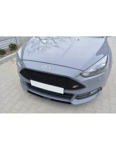 Lame de Pare-chocs sport Avant V.3 FORD FOCUS ST MK3 FL - Maxton