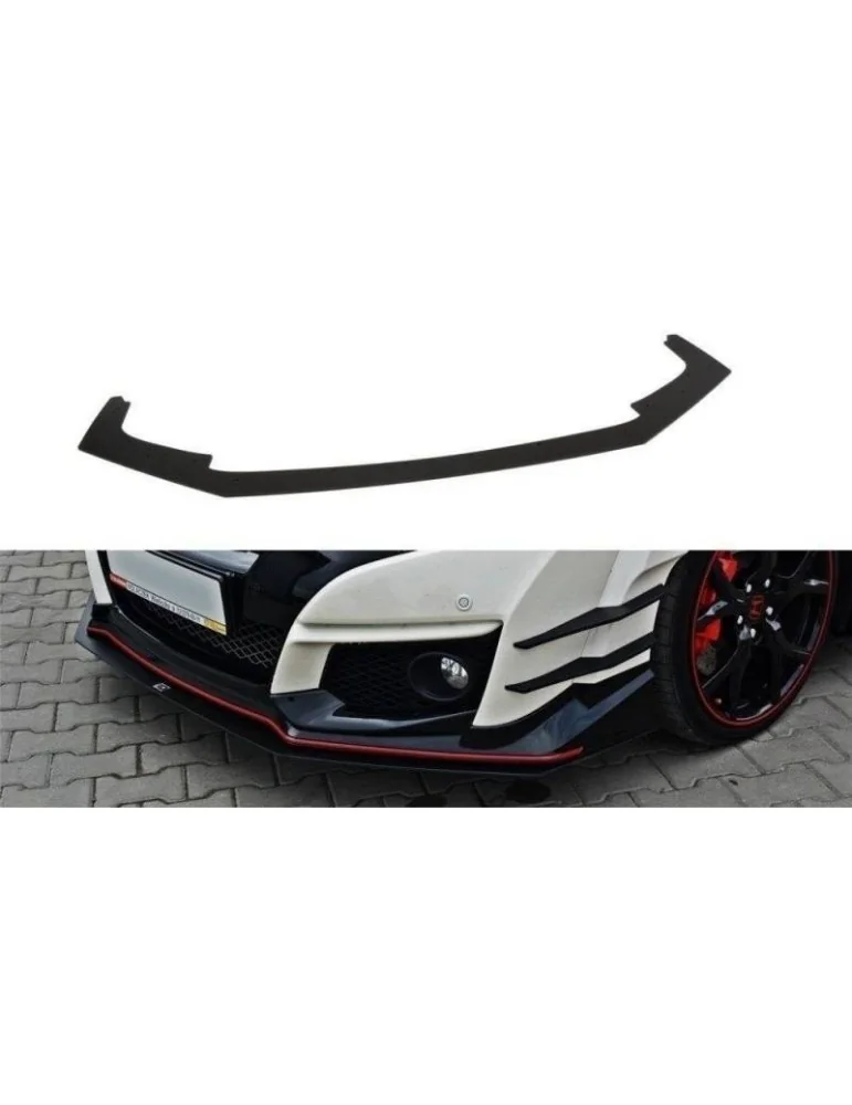 Lame de Pare-chocs sport Avant V.1 HONDA CIVIC IX TYPE R - Maxton