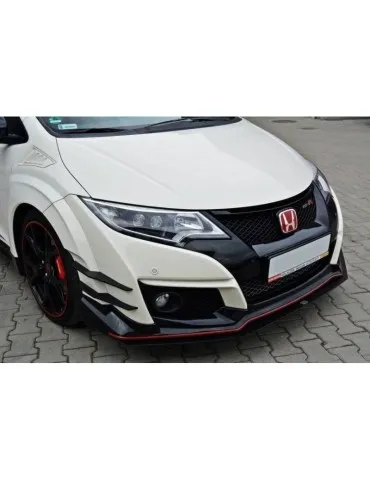 Lame de Pare-chocs sport Avant V.1 HONDA CIVIC IX TYPE R - Maxton