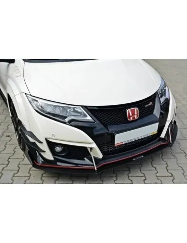 Lame de Pare-chocs sport Avant V.2 HONDA CIVIC IX TYPE R - Maxton