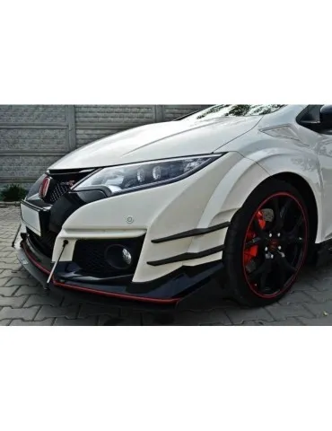Lame de Pare-chocs sport Avant V.2 HONDA CIVIC IX TYPE R - Maxton