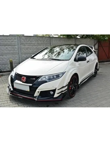 Lame de Pare-chocs sport Avant V.2 HONDA CIVIC IX TYPE R - Maxton