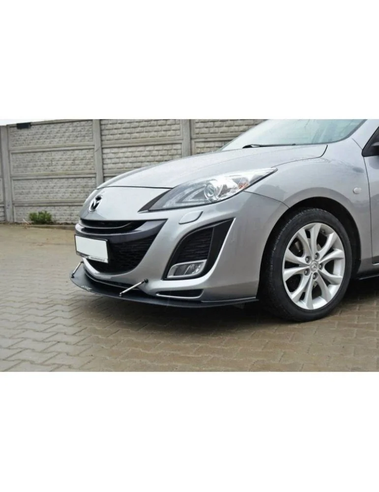Lame de Pare-chocs sport Avant MAZDA 3 MK2 sport (Facelift Avant) - Maxton