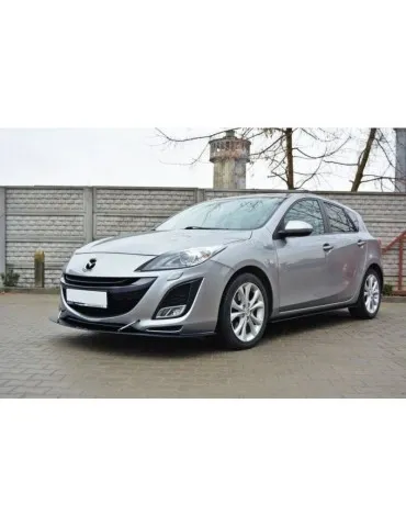 Lame de Pare-chocs sport Avant MAZDA 3 MK2 sport (Facelift Avant) - Maxton