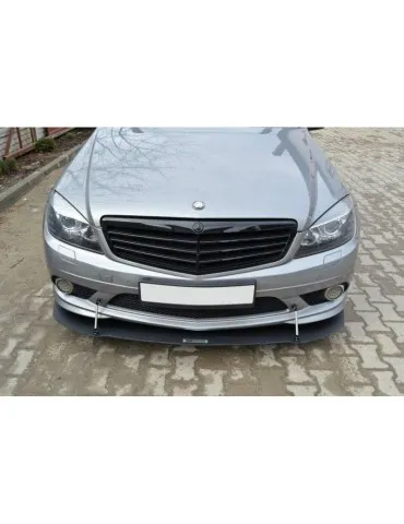 Lame de Pare-chocs sport Avant MERCEDES C W204 AMG-Line (Facelift Avant) - Maxton