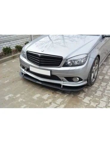 Lame de Pare-chocs sport Avant MERCEDES C W204 AMG-Line (Facelift Avant) - Maxton