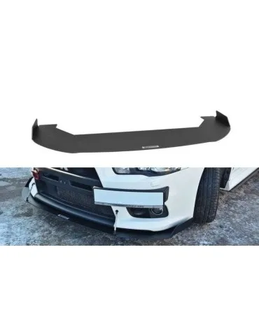 Lame de Pare-chocs sport Avant V.1 MITSUBISHI LANCER EVO X - Maxton