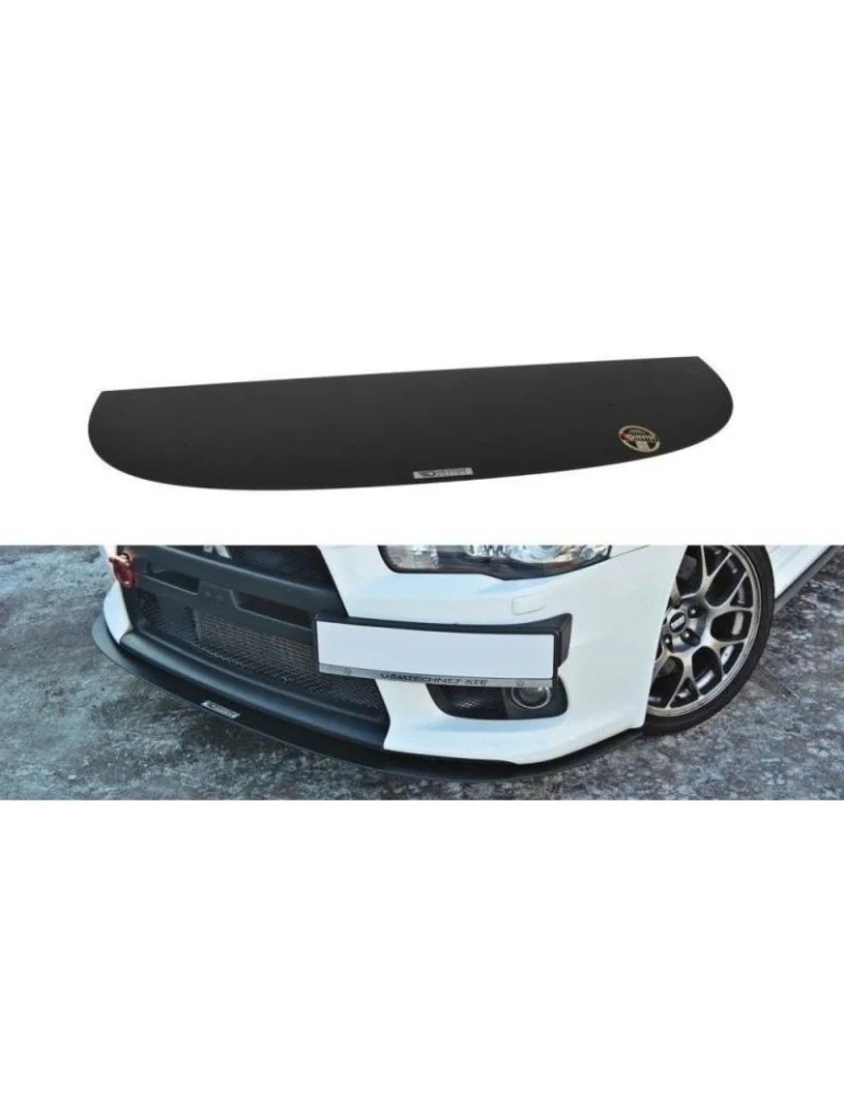 Lame de Pare-chocs sport Avant V.3 MITSUBISHI LANCER EVO X - Maxton