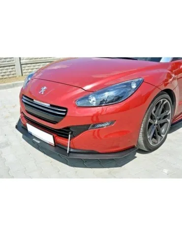 Lame de Pare-chocs sport Avant PEUGEOT RCZ Facelift - Maxton