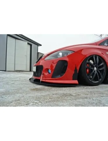 Lame de Pare-chocs sport Avant V.1 SEAT LEON MK2 MS DESIGN - Maxton