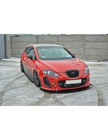 Lame de Pare-chocs sport Avant V.1 SEAT LEON MK2 MS DESIGN - Maxton