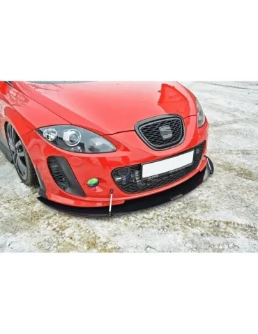 Lame de Pare-chocs sport Avant V.2 SEAT LEON MK2 MS DESIGN - Maxton