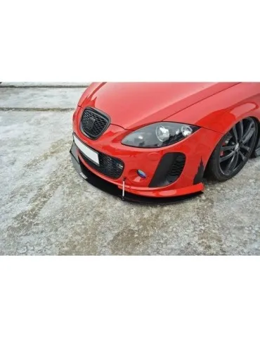 Lame de Pare-chocs sport Avant V.2 SEAT LEON MK2 MS DESIGN - Maxton