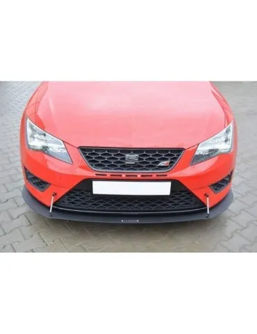 Lame de Pare-chocs sport Avant SEAT LEON III CUPRA / FR - Maxton