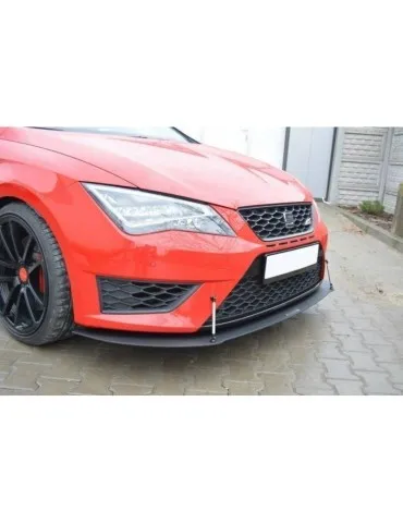 Lame de Pare-chocs sport Avant SEAT LEON III CUPRA / FR - Maxton