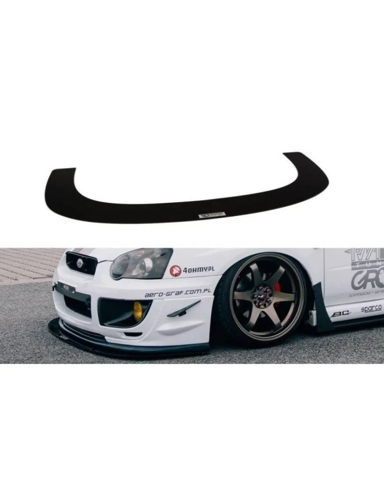 Lame de Pare-chocs sport Avant SUBARU IMPREZA WRX STI (BLOBEYE) - Maxton