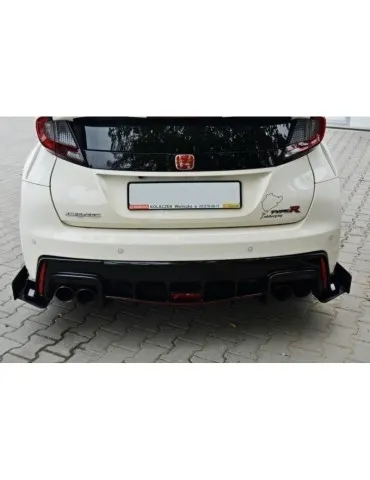 Lame de Pare-chocs sport Arrière HONDA CIVIC IX TYPE R - Maxton