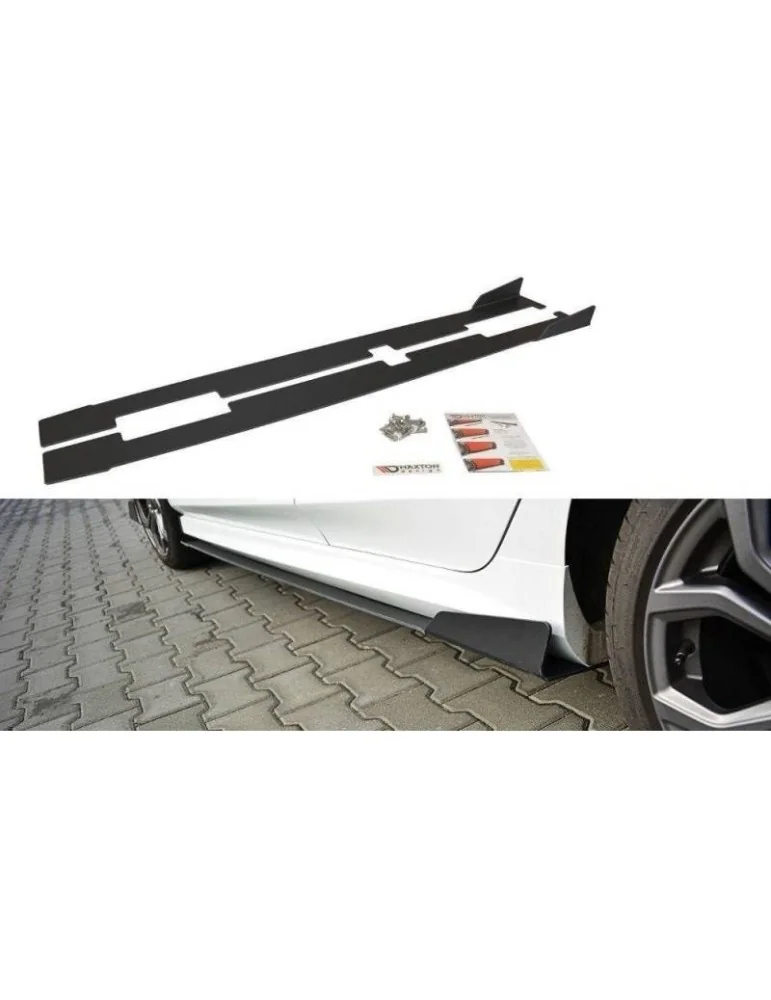 sport Lame de Bas de caisse V.1 FORD FIESTA Mk8 ST / ST-LINE - Maxton