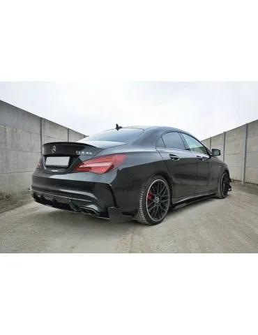 Extension / Rajout de Bas de caisse sport V.1 MERCEDES CLA A45 AMG C117 Facelift - Maxton