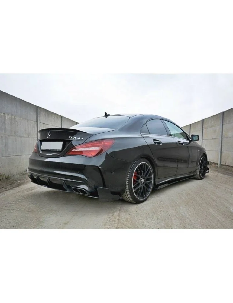 Extension / Rajout de Bas de caisse sport V.1 MERCEDES CLA A45 AMG C117 Facelift - Maxton