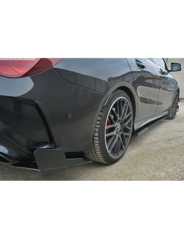 Extension / Rajout de Bas de caisse sport V.1 MERCEDES CLA A45 AMG C117 Facelift - Maxton