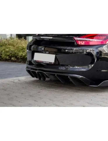 Lame / Diffuseur du Pare-chocs Arrière PORSCHE Cayman MK2 981C - Maxton