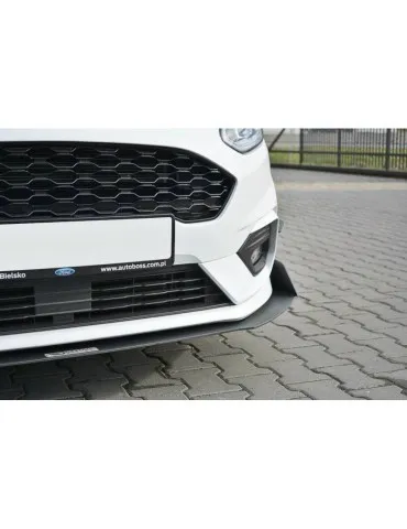 Lame de Pare-chocs sport Avant V.1 FORD FIESTA Mk8 ST / ST-LINE - Maxton