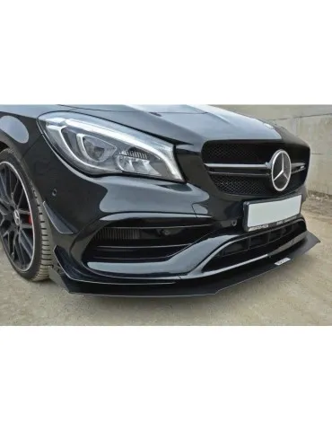 Lame de Pare-chocs sport Avant V.1 MERCEDES CLA A45 AMG C117 Facelift - Maxton