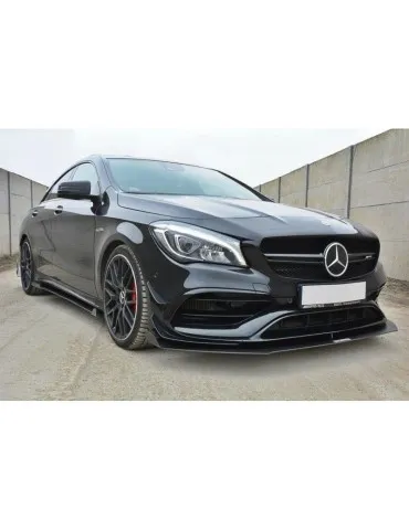 Lame de Pare-chocs sport Avant V.1 MERCEDES CLA A45 AMG C117 Facelift - Maxton