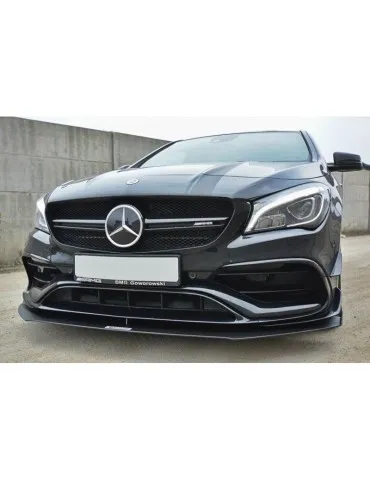 Lame de Pare-chocs sport Avant V.1 MERCEDES CLA A45 AMG C117 Facelift - Maxton