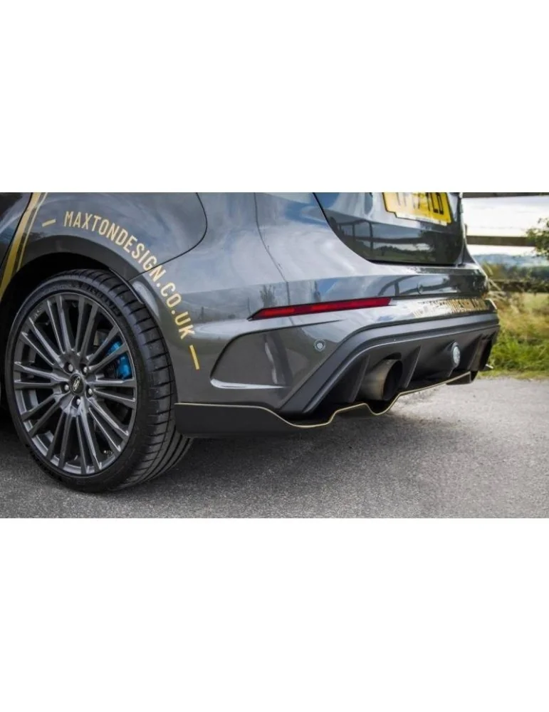 Lame / Diffuseur du Pare-chocs Arrière AERO FORD FOCUS RS MK3 - Maxton