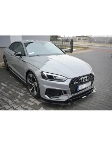 Lame de Pare-chocs sport Avant V.1 AUDI RS5 F5 Coupe / Sportback - Maxton