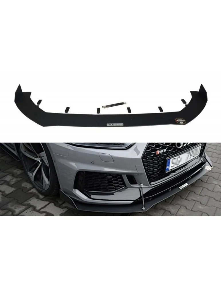 Lame de Pare-chocs sport Avant V.2 AUDI RS5 F5 Coupe / Sportback - Maxton
