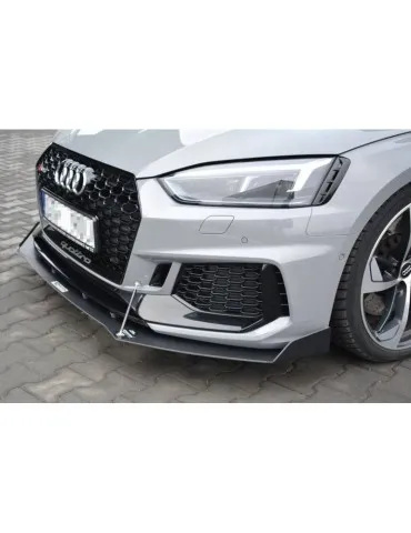 Lame de Pare-chocs sport Avant V.2 AUDI RS5 F5 Coupe / Sportback - Maxton