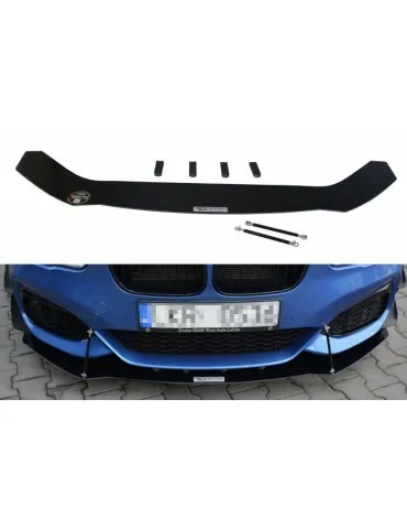 Lame de Pare-chocs sport Avant V.1 BMW 1 F20/F21 M-Power Facelift - Maxton