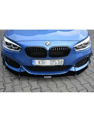 Lame de Pare-chocs sport Avant V.1 BMW 1 F20/F21 M-Power Facelift - Maxton