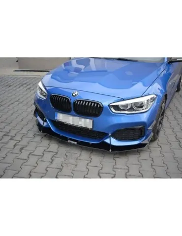 Lame de Pare-chocs sport Avant V.1 BMW 1 F20/F21 M-Power Facelift - Maxton