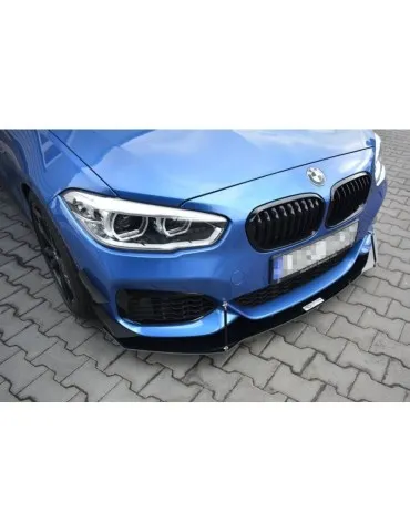 Lame de Pare-chocs sport Avant V.1 BMW 1 F20/F21 M-Power Facelift - Maxton