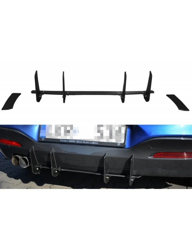 BMW 1 F20/F21 M-POWER Facelift- Diffuseur Arrière V.1 - Maxton