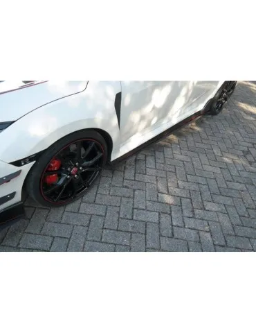 Extension / Rajout de Bas de caisse sport HONDA CIVIC X TYPE R - Maxton