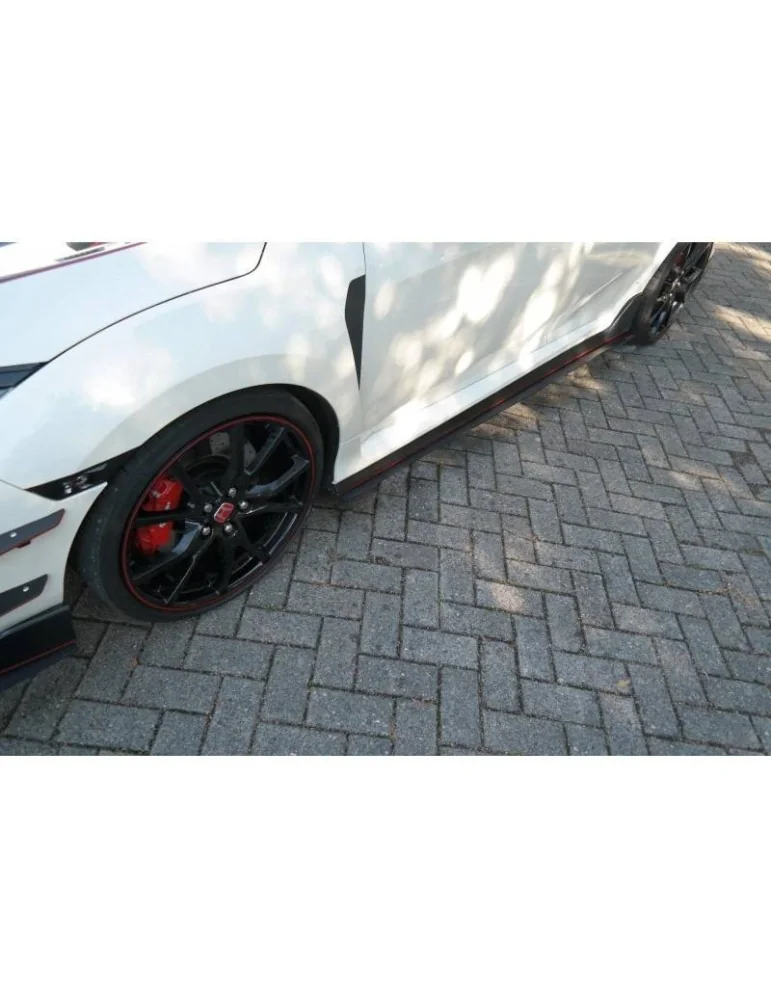 Extension / Rajout de Bas de caisse sport HONDA CIVIC X TYPE R - Maxton